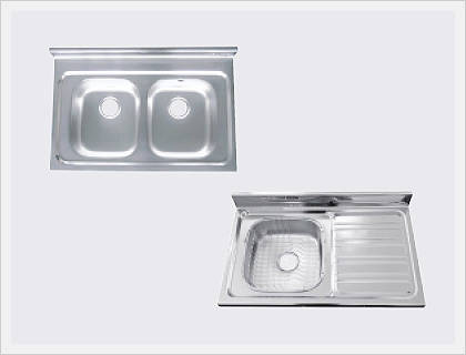 Stainless Steel Sink (Lay On Sink (600mm))  Made in Korea